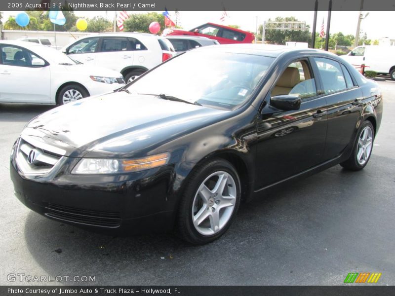 Nighthawk Black Pearl / Camel 2005 Acura TL 3.2