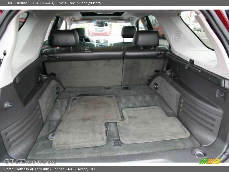 Crystal Red / Ebony/Ebony 2008 Cadillac SRX 4 V6 AWD