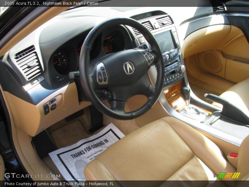 Nighthawk Black Pearl / Camel 2005 Acura TL 3.2