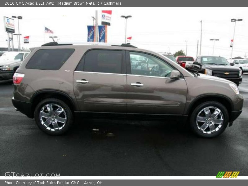  2010 Acadia SLT AWD Medium Brown Metallic