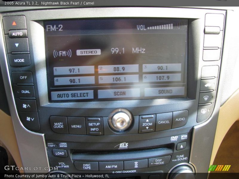 Nighthawk Black Pearl / Camel 2005 Acura TL 3.2