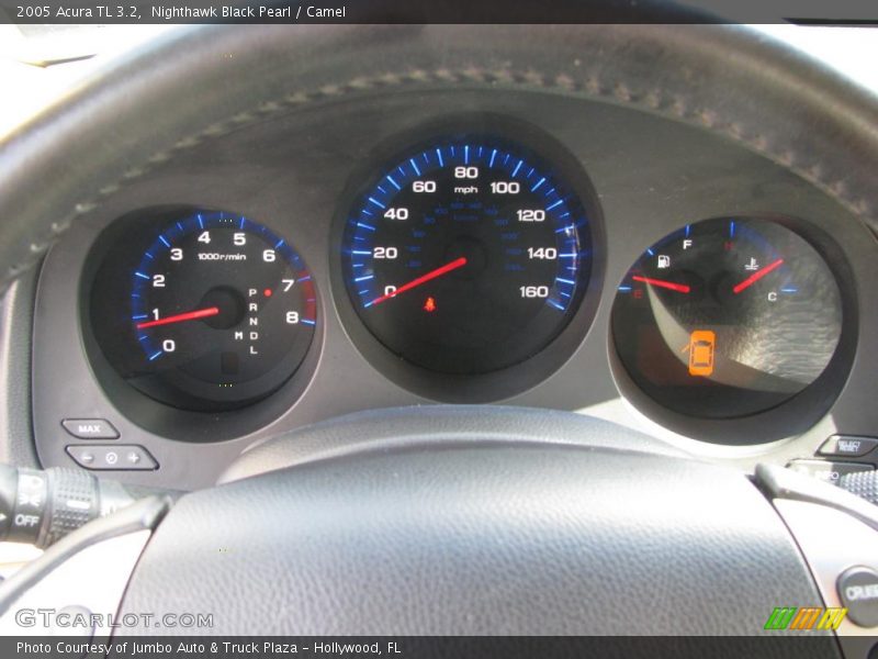 Nighthawk Black Pearl / Camel 2005 Acura TL 3.2