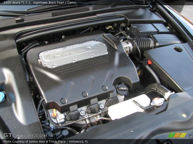 Nighthawk Black Pearl / Camel 2005 Acura TL 3.2
