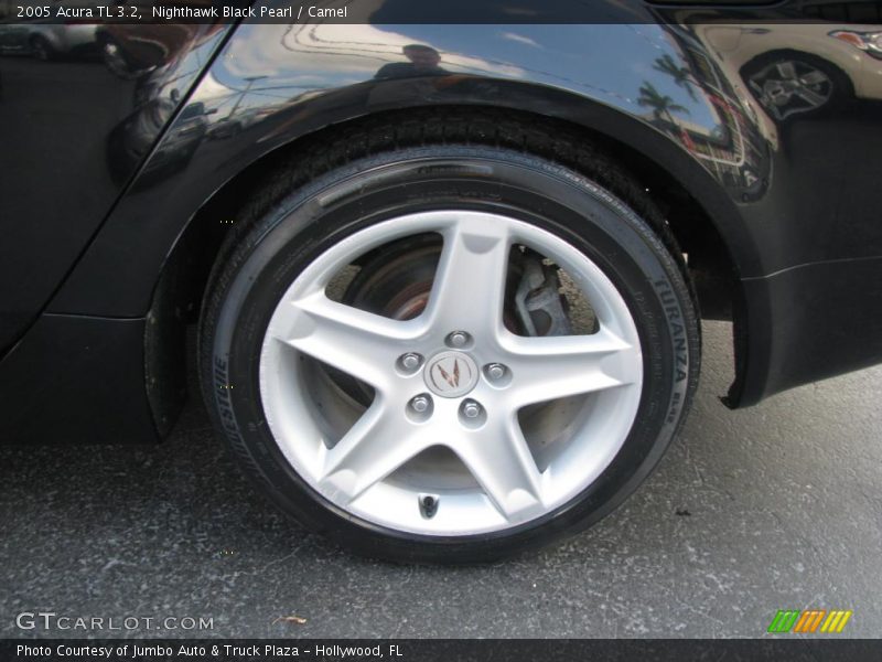 Nighthawk Black Pearl / Camel 2005 Acura TL 3.2
