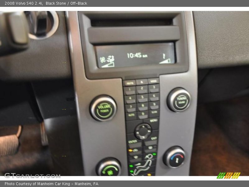 Black Stone / Off-Black 2008 Volvo S40 2.4i