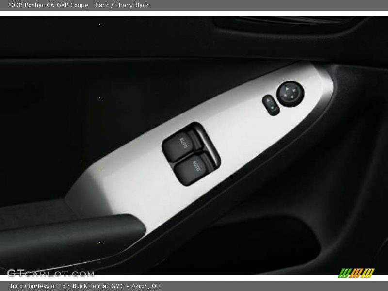 Controls of 2008 G6 GXP Coupe