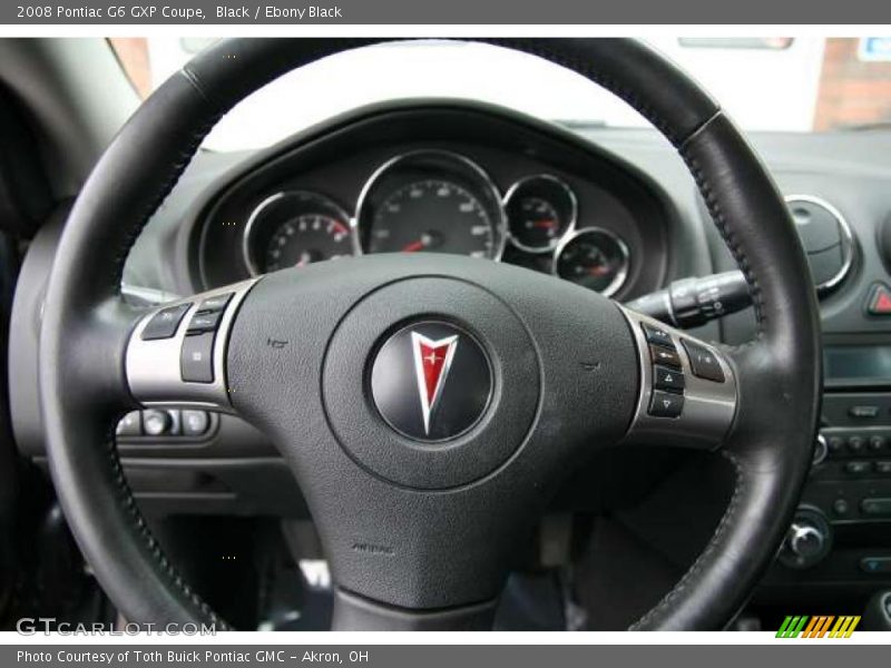 Controls of 2008 G6 GXP Coupe