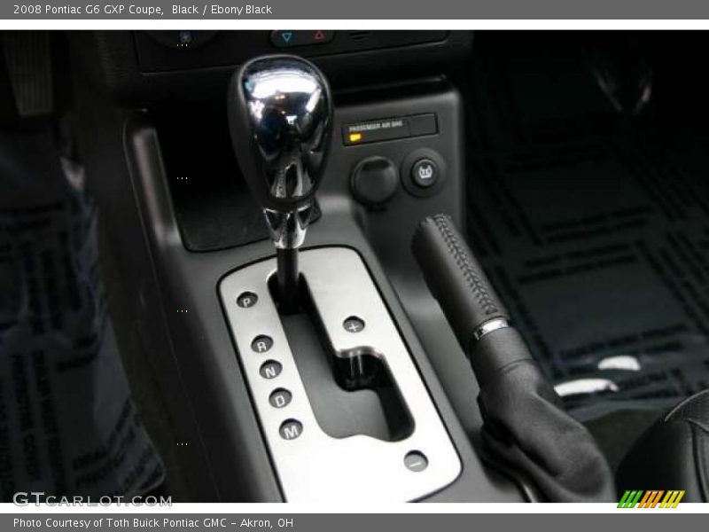  2008 G6 GXP Coupe 6 Speed Automatic Shifter
