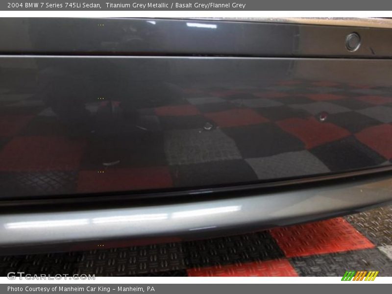 Titanium Grey Metallic / Basalt Grey/Flannel Grey 2004 BMW 7 Series 745Li Sedan