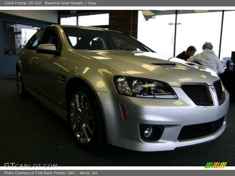 Maverick Silver Metallic / Onyx 2009 Pontiac G8 GXP