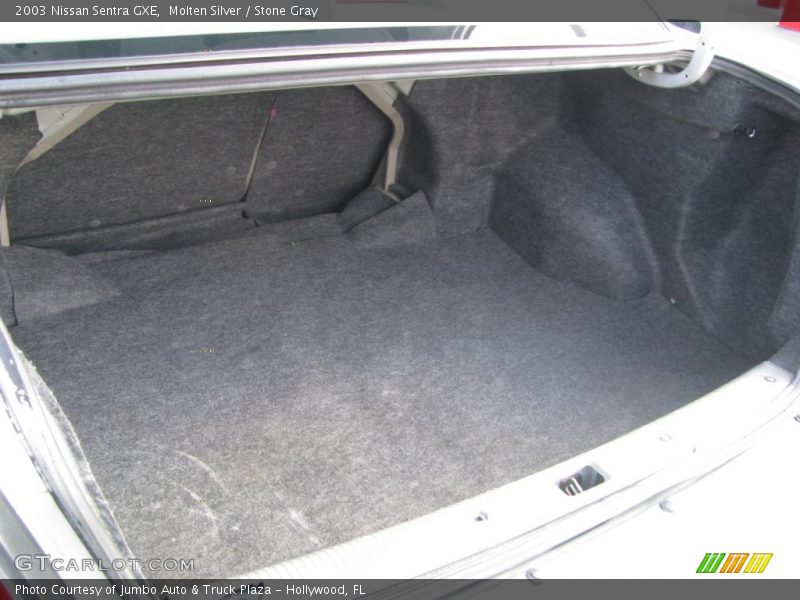 Molten Silver / Stone Gray 2003 Nissan Sentra GXE