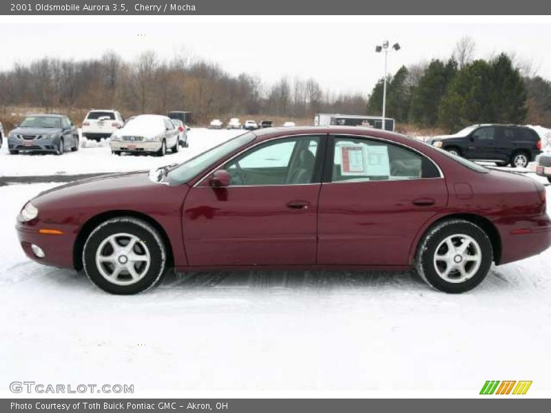 Cherry / Mocha 2001 Oldsmobile Aurora 3.5