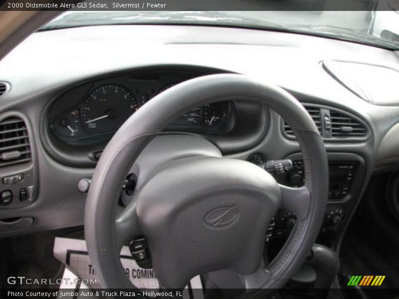 Silvermist / Pewter 2000 Oldsmobile Alero GLS Sedan