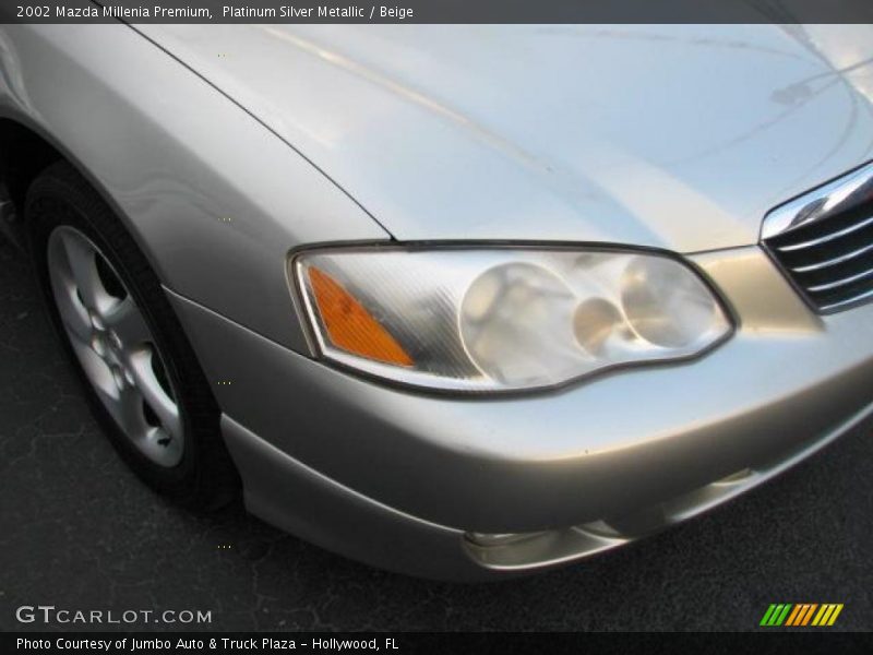 Platinum Silver Metallic / Beige 2002 Mazda Millenia Premium