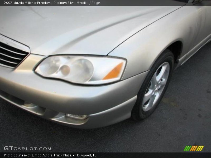 Platinum Silver Metallic / Beige 2002 Mazda Millenia Premium