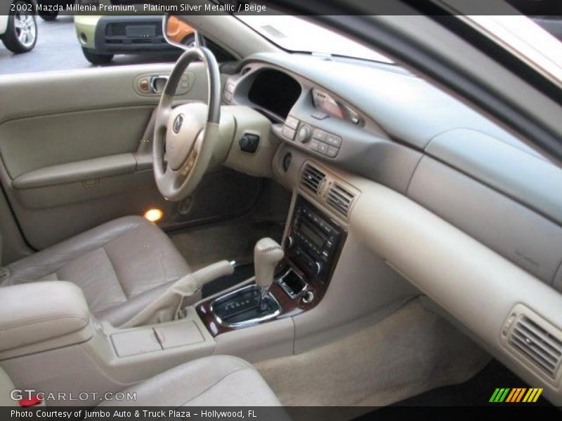 Platinum Silver Metallic / Beige 2002 Mazda Millenia Premium