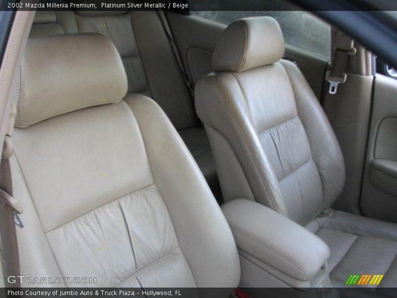 Platinum Silver Metallic / Beige 2002 Mazda Millenia Premium
