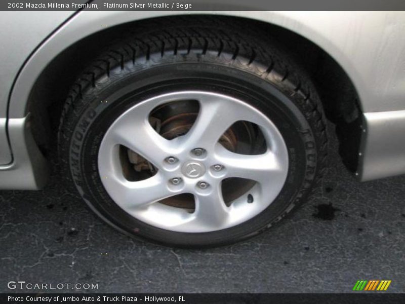 Platinum Silver Metallic / Beige 2002 Mazda Millenia Premium