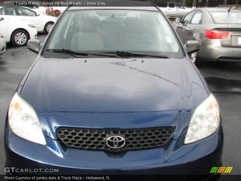 Indigo Ink Blue Metallic / Stone Gray 2003 Toyota Matrix