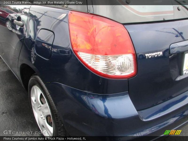 Indigo Ink Blue Metallic / Stone Gray 2003 Toyota Matrix