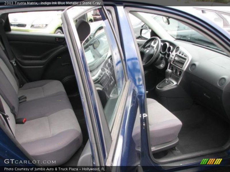 Indigo Ink Blue Metallic / Stone Gray 2003 Toyota Matrix