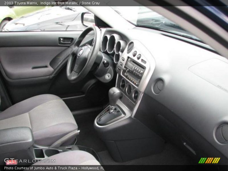 Indigo Ink Blue Metallic / Stone Gray 2003 Toyota Matrix
