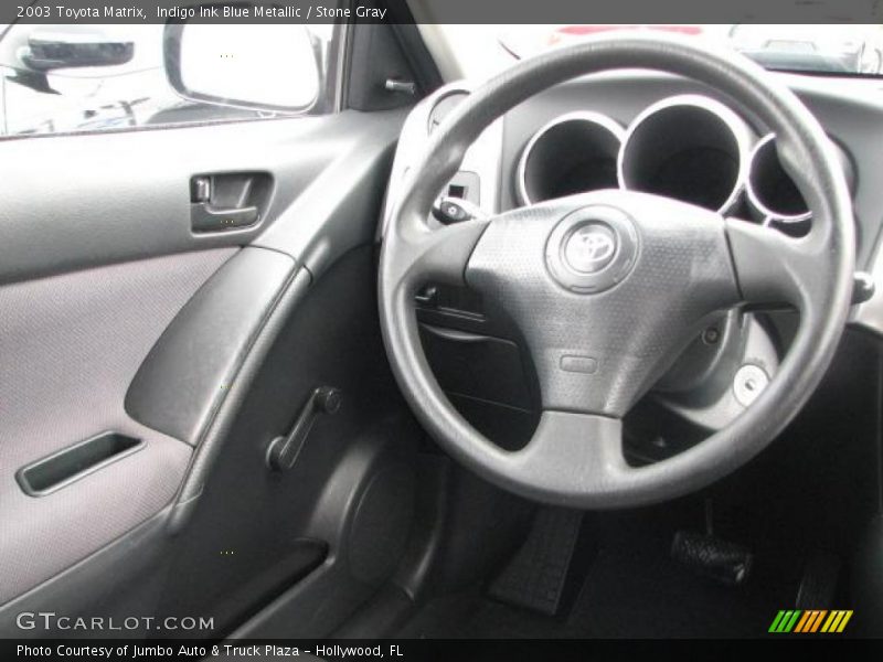 Indigo Ink Blue Metallic / Stone Gray 2003 Toyota Matrix