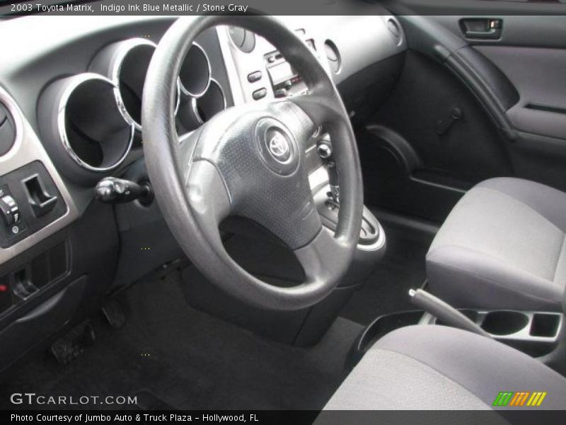 Indigo Ink Blue Metallic / Stone Gray 2003 Toyota Matrix