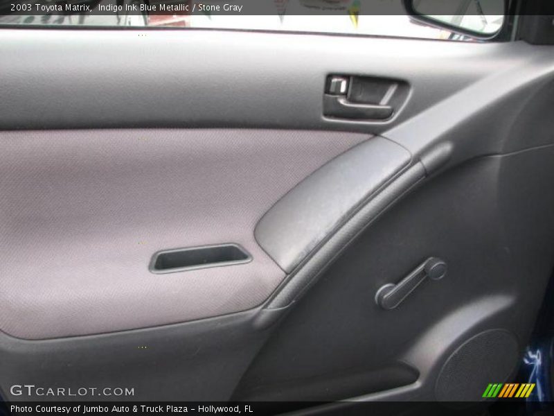 Indigo Ink Blue Metallic / Stone Gray 2003 Toyota Matrix