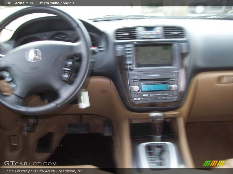 Taffeta White / Saddle 2006 Acura MDX