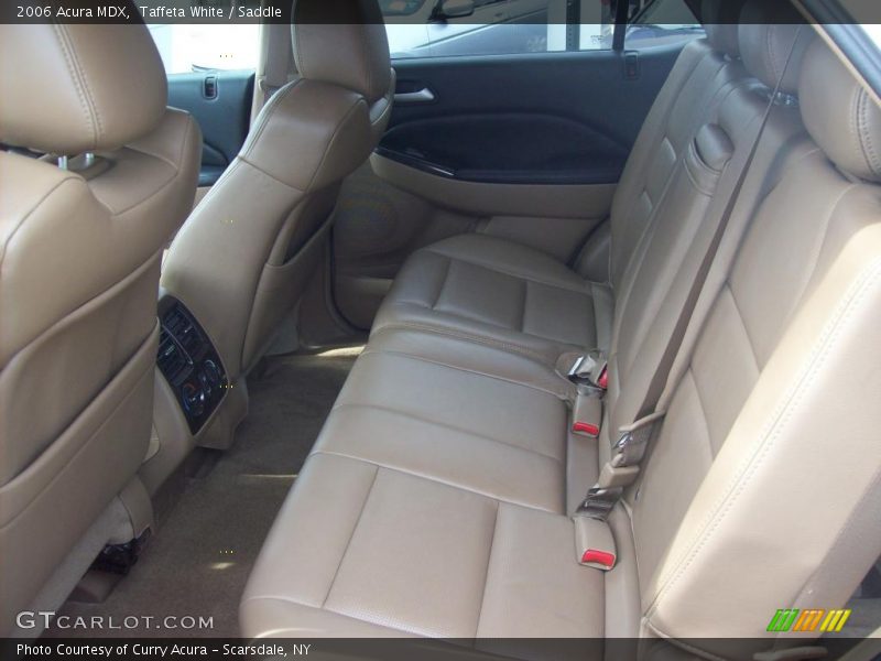 Taffeta White / Saddle 2006 Acura MDX