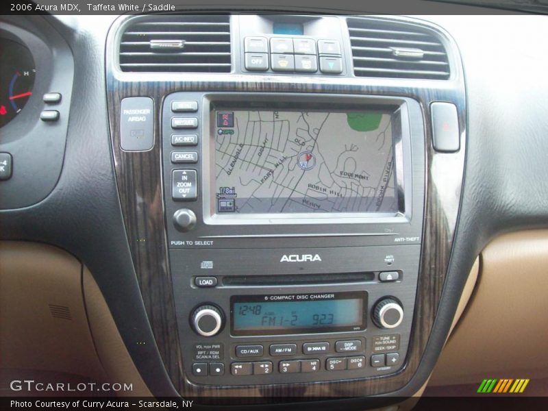 Taffeta White / Saddle 2006 Acura MDX
