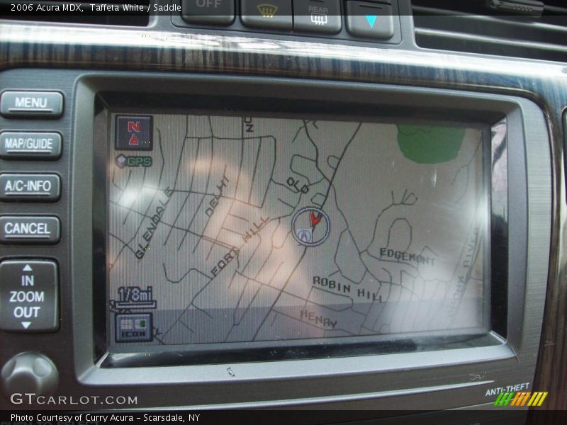 Taffeta White / Saddle 2006 Acura MDX