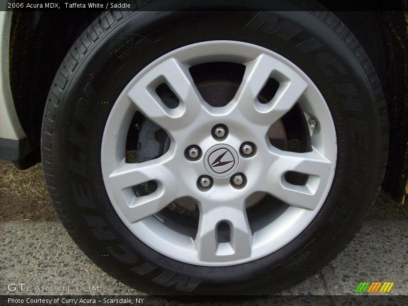 Taffeta White / Saddle 2006 Acura MDX