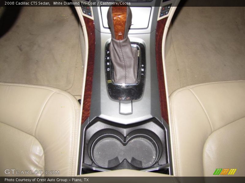 White Diamond Tri-Coat / Cashmere/Cocoa 2008 Cadillac CTS Sedan