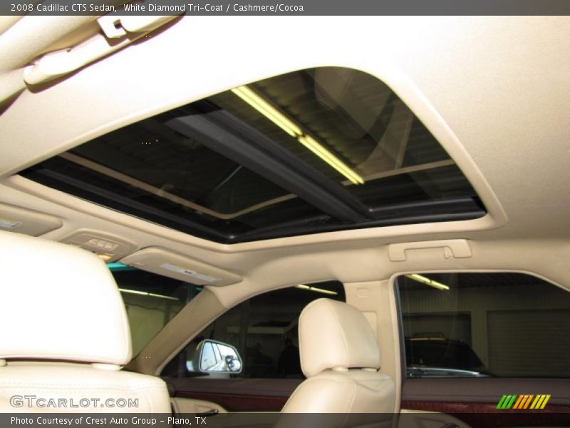 White Diamond Tri-Coat / Cashmere/Cocoa 2008 Cadillac CTS Sedan