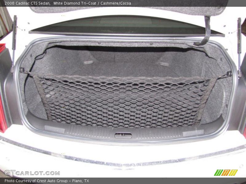 White Diamond Tri-Coat / Cashmere/Cocoa 2008 Cadillac CTS Sedan