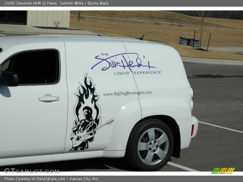 Summit White / Ebony Black 2008 Chevrolet HHR LS Panel