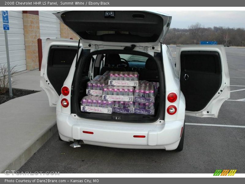 Summit White / Ebony Black 2008 Chevrolet HHR LS Panel