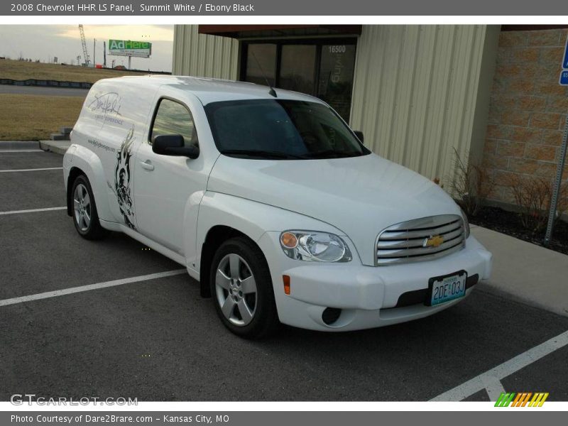 Summit White / Ebony Black 2008 Chevrolet HHR LS Panel