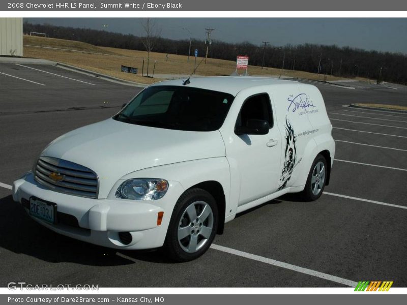 Summit White / Ebony Black 2008 Chevrolet HHR LS Panel