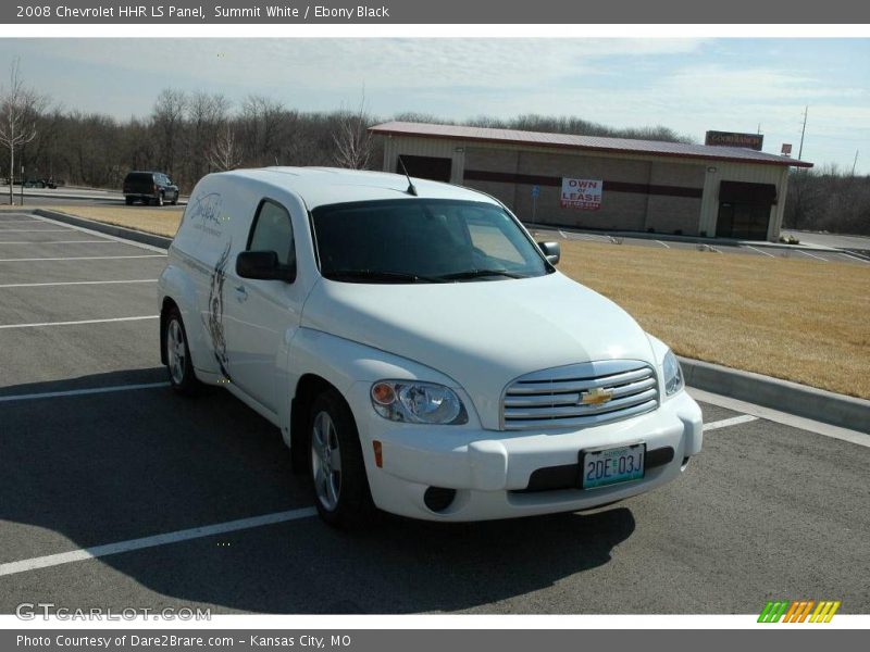 Summit White / Ebony Black 2008 Chevrolet HHR LS Panel
