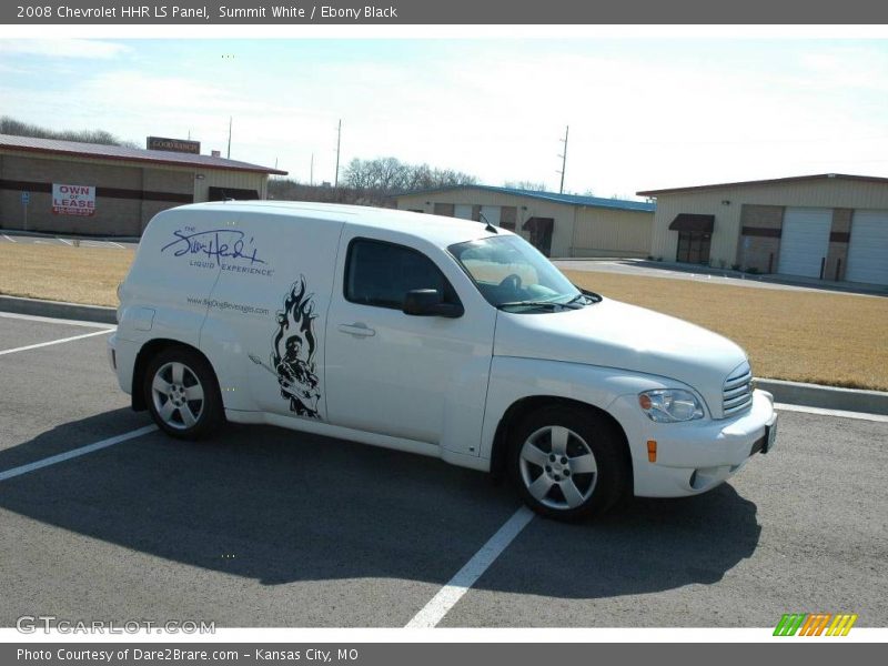 Summit White / Ebony Black 2008 Chevrolet HHR LS Panel