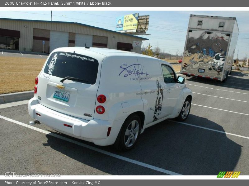 Summit White / Ebony Black 2008 Chevrolet HHR LS Panel