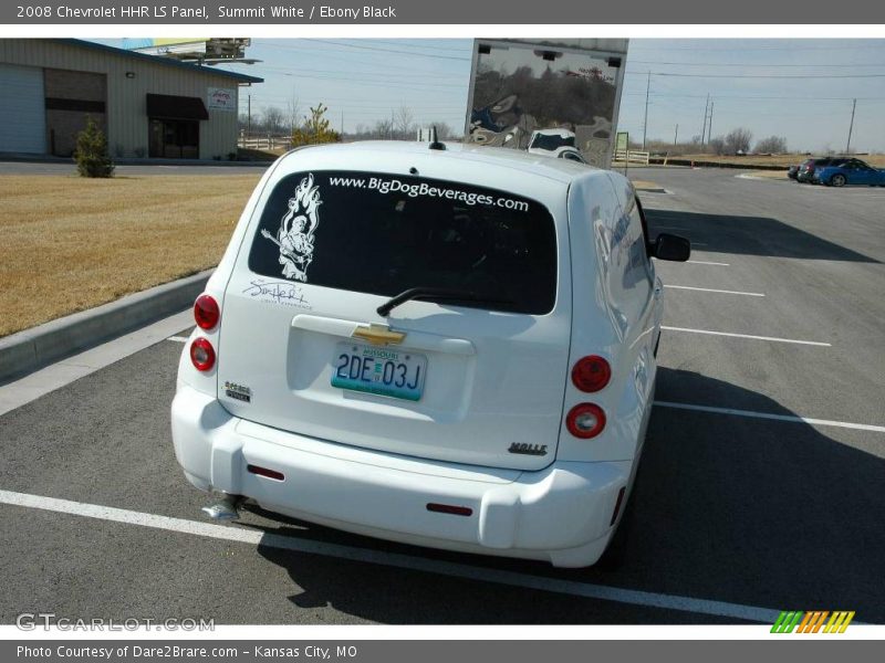 Summit White / Ebony Black 2008 Chevrolet HHR LS Panel