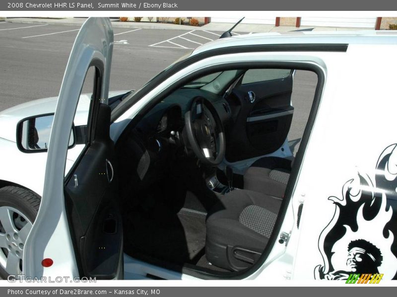 Summit White / Ebony Black 2008 Chevrolet HHR LS Panel