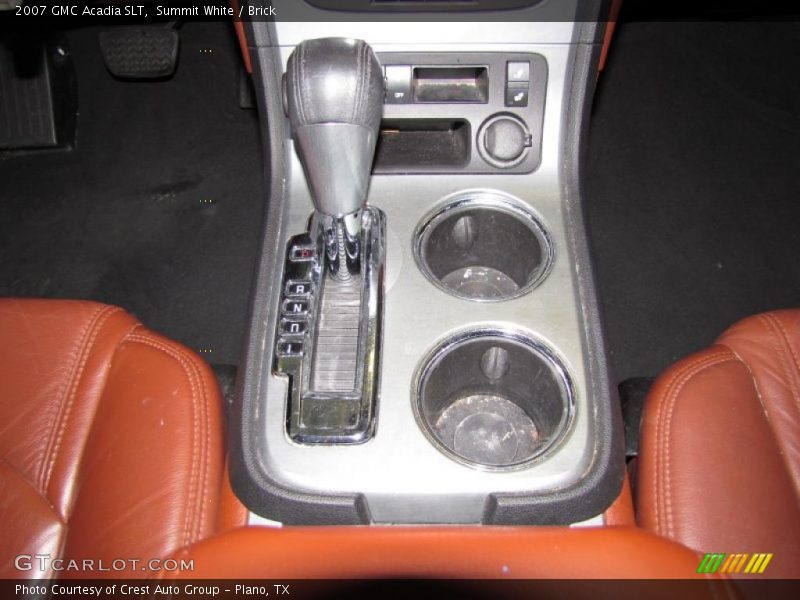 Summit White / Brick 2007 GMC Acadia SLT