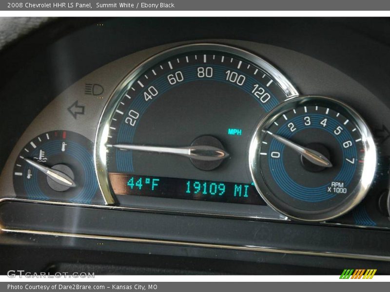 Summit White / Ebony Black 2008 Chevrolet HHR LS Panel