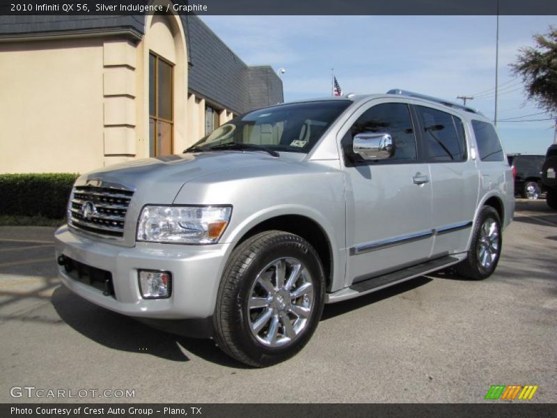 Front 3/4 View of 2010 QX 56