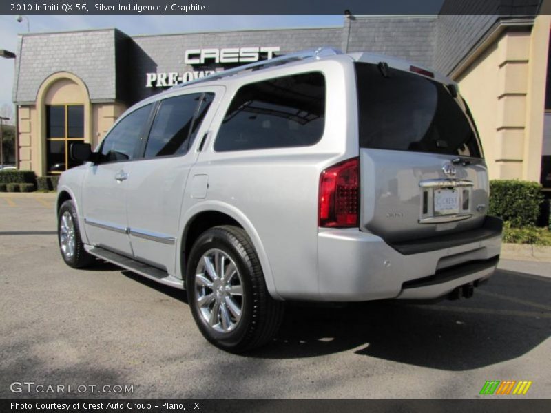 Silver Indulgence / Graphite 2010 Infiniti QX 56